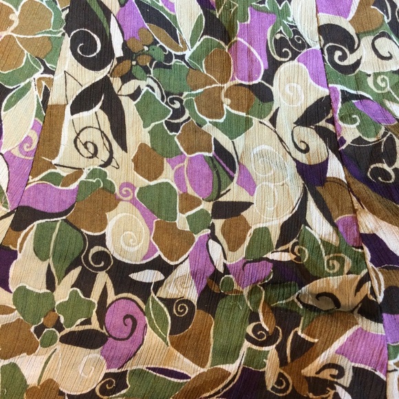 Multi Color Sheer Shirt With Liner - Picture 2 of 10